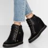 Anna Field Bootie - High-Top Trainers - Black -Fashion Shop eec2b82eb8014509a70893ed631151eb
