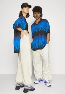 YOURTURN Genderless Parachute Unisex - Trousers - White 11 YOURTURN Genderless Parachute Unisex - Trousers - White -Fashion Shop f47a0e1ecff04f00b66902953e5c6730