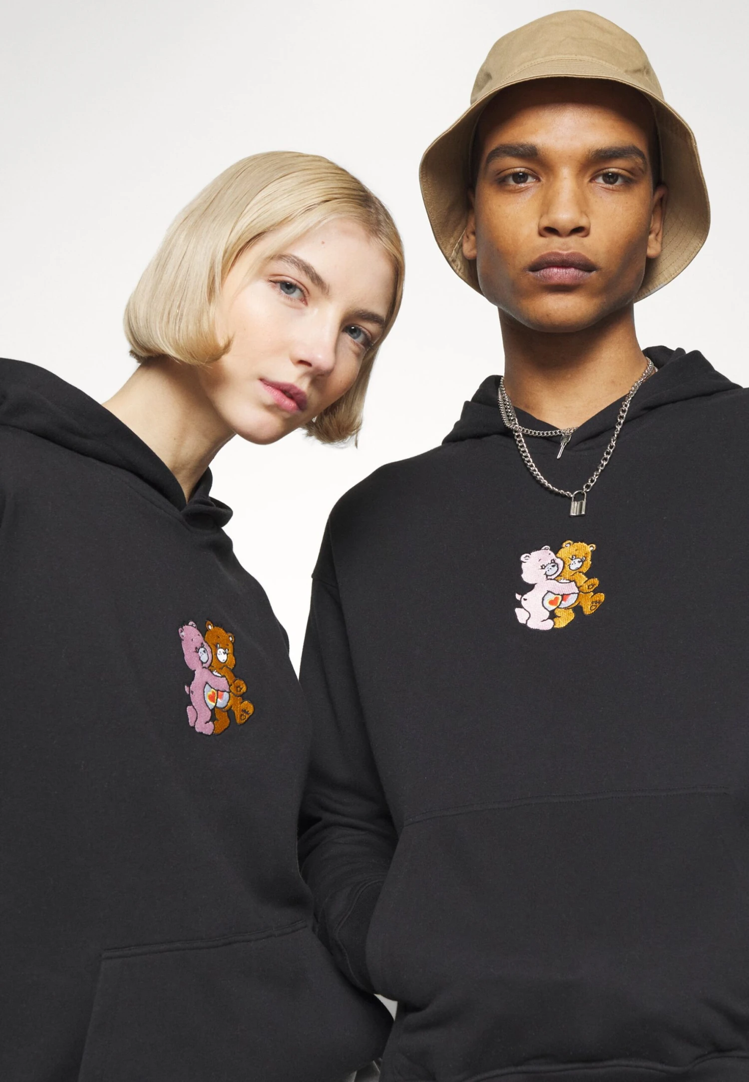 YOURTURN Care Bears Unisex - Hoodie - Black 7 YOURTURN Care Bears Unisex - Hoodie - Black - Image 5