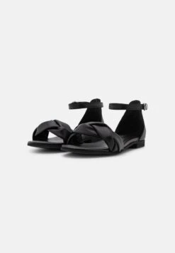 Leather - Sandals - Black 10 Leather - Sandals - Black -Fashion Shop fcbaeb55841b49a2b7773d934e1aa288