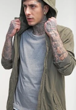 Pier One Parka - Khaki -Fashion Shop ffa45efc2dcd46dca209c3efa063c7ea